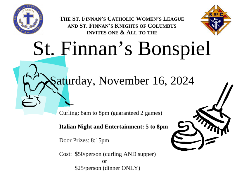 St. Finnan’s Bonspiel Open (Nov 16, 2024)!